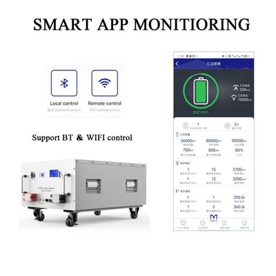 280Ah 51.2V LiFePO4 태양 리?? 배터리 가정용 태양 에너지 시스템 15kwh OEM