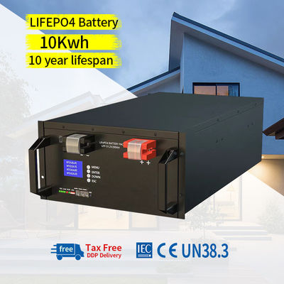 사이클 수명 6000 번 51.2V 300ah 100Ah 라이프포4 리?? 이온 배터리 태양 에너지