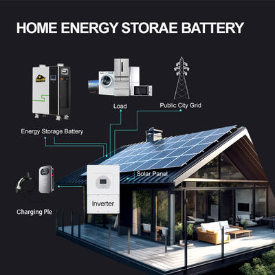 20kw 10kw 5kwh 라이프포4 태양 에너지 저장 캐비닛 인버터와 BMS 라이프포4 배터리