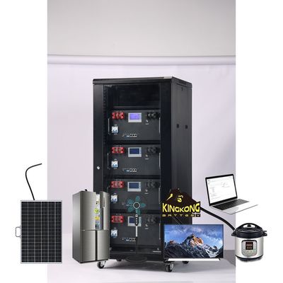 랙에 장착된 51.2V 120Ah 6Kwh 48V LiFePO4 태양광 인버터 에너지 저장 배터리 시스템