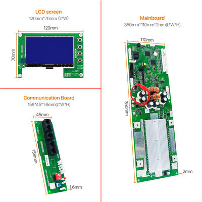 16S 48V 스마트 BMS 태양 시스템 저장 100A 200A LiFePO4 배터리 관리 시스템