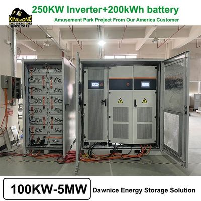 200kw 300kw 200kwh 500kw 태양전지 150kw 6m PV 케이블 하이브리드 에너지 저장 시스템