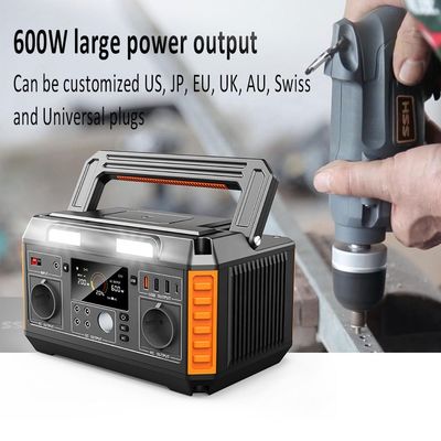 520WH 리?? 이온 배터리 태양 전지 패널 전동 휴대용 솔루션 MPPT 컨트롤러