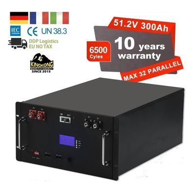 23kg 액티브 밸런서 BMS 200A와 24V 320Ah 배터리 박스
