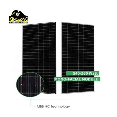 182mm 셀 사이즈 모노 크리스탈린 타이거 프로 550W 540W 태양광 패널 태양광 발전 시스템