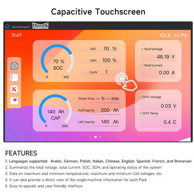 커스텀 5Kwh 10Kwh 15Kwh 20Kwh Lifepo4 48V 리?? 배터리 48V 볼트 100Ah 200Ah 300Ah 400Ah Lifepo4 배터리 팩 태양 시스템