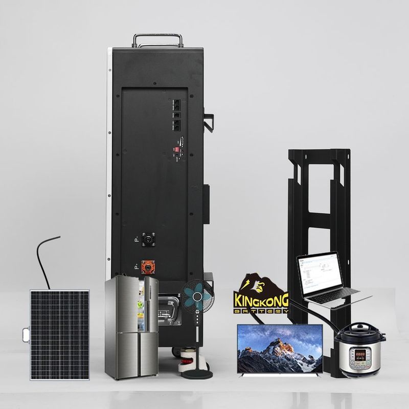 100AH 48V 벽에 장착된 태양 에너지 저장장 Lifepo4 배터리 10-20 KWh 출력 전력 범위
