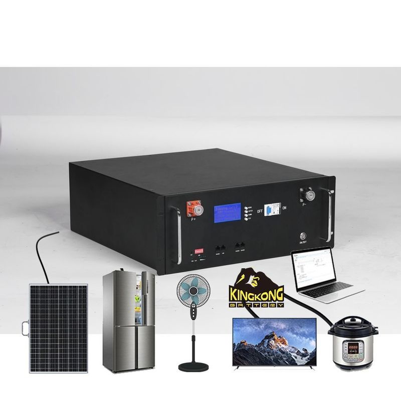 IP55 OEM 48V 100AH LiFePO4 배터리 팩 에너지 저장 10-20 KWh 출력 전력 범위