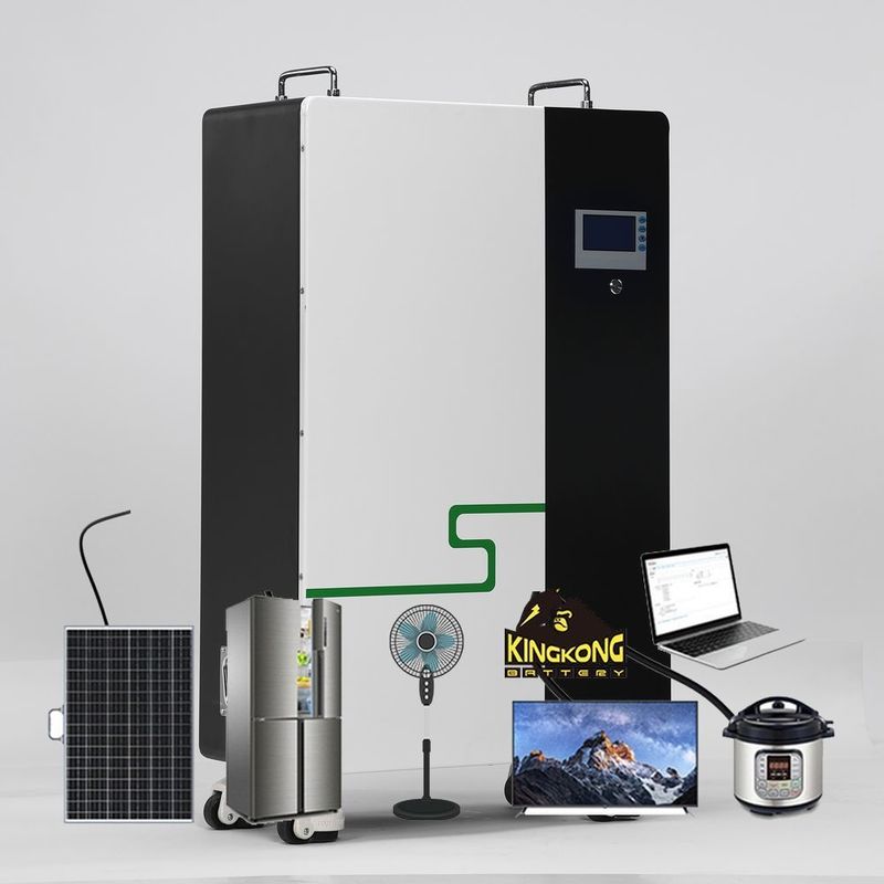 6000 번 사이클 수명 전력 벽 장착 리?? 배터리 51.2V 10Kwh 태양 에너지 시스템