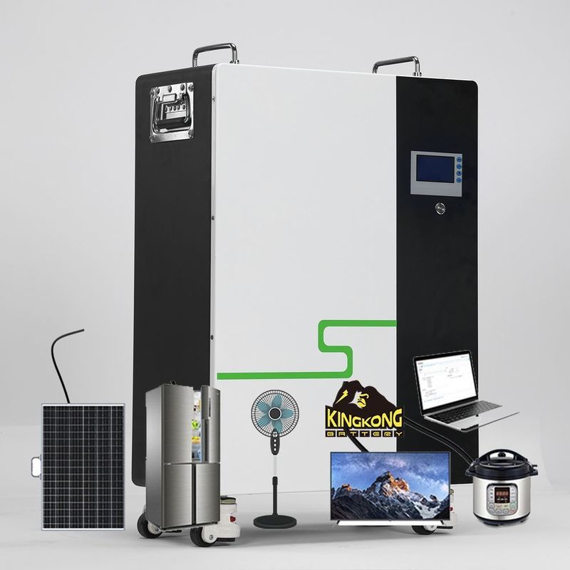 48v 태양 에너지 저장 전력 벽 배터리 팩 5kwh 7.5kwh 10kwh MPPT 컨트롤러 유형