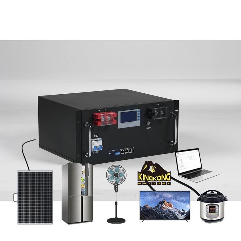 LiFePO4 280Ah 48V 레이크 장착 리?? 배터리 14Kwh 태양 가정 에너지 저장 시스템
