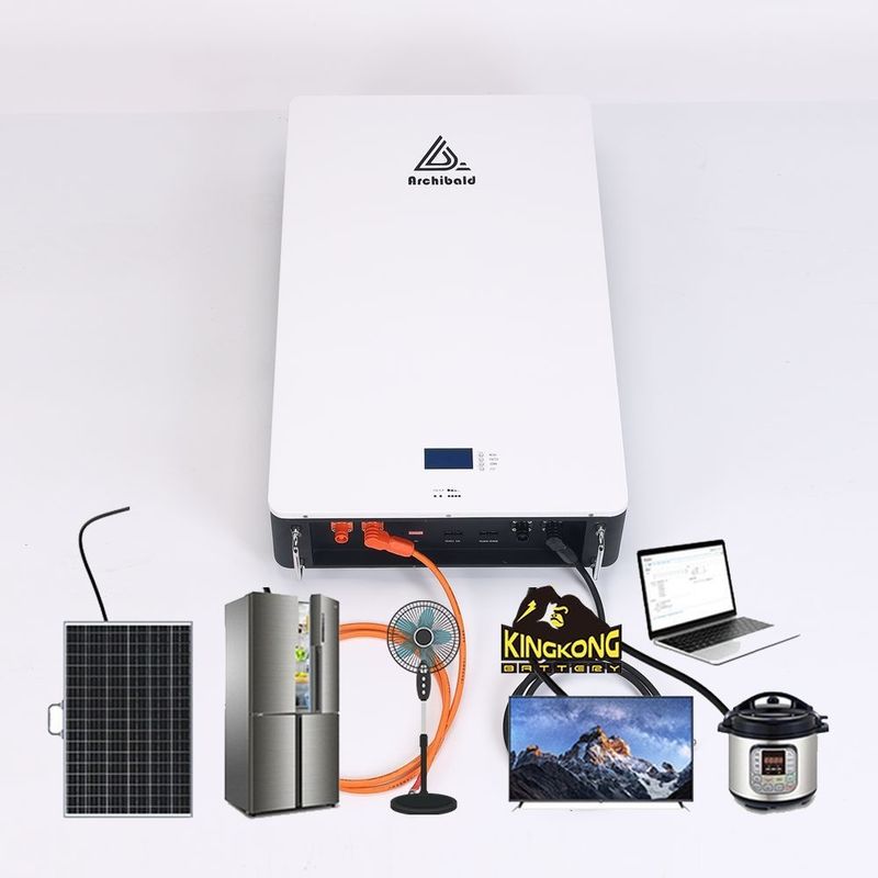 오프그리드 홈 에너지 저장소 48V 200ah 10Kwh 12v 300ah 리?? 이온 리이온 배터리 와이파이