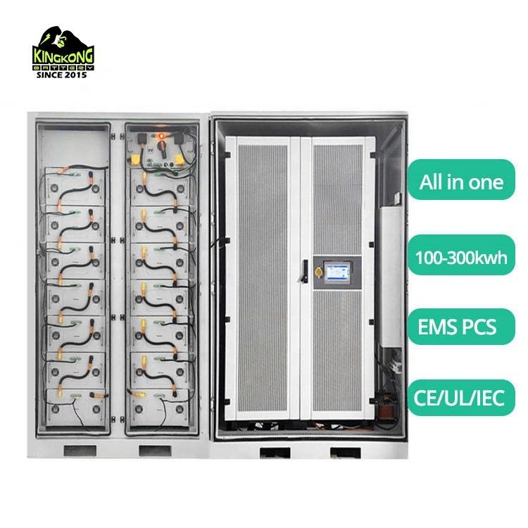 200kw 300kw 200kwh 500kw 태양전지 150kw 6m PV 케이블 하이브리드 에너지 저장 시스템