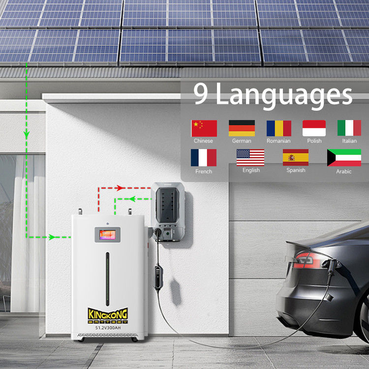 16Kw 20Kw 500Ah 장수 태양 전지 전력 전력 전력 시스템 태양 전지 및 리온 이온 배터리판
