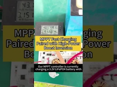 3.2V→12V→220V 태양광 시스템: 136W MPPT 충전, 150W 출력, 아프리카 가정에 안정적인 220V 전력