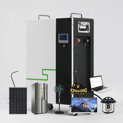 RS232 통신 포트 OEM 태양 에너지 저장소 5kwh 48v 100ah Lifepo4 배터리 벽 장착