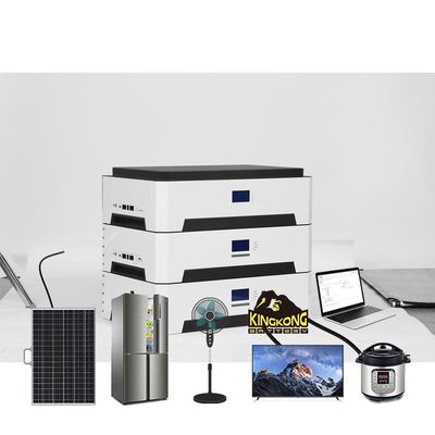 51.2V 100Ah 200Ah 300Ah LiFePO4 배터리 5Kwh 10Kwh 15Kwh 태양광 저장용으로 쌓을 수 있습니다