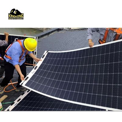166mmx166mm 셀 크기 반유연성 태양 전지 패널 500W OEM/ODM 국제 구매자