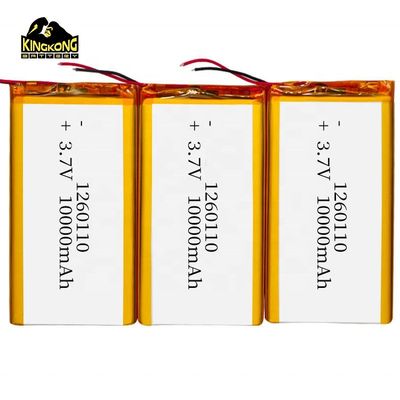 5000mAh 8000mAh 10000mAh 3.7v 재충전 가능한 리 폴리머 배터리 팩